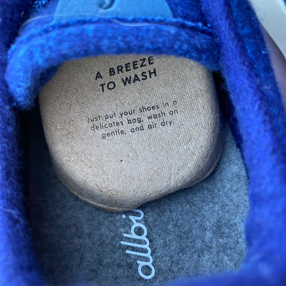 All Birds Sams Club Exclusive Wool Runners Blueberry w/laces Women's Sz 8  Shoe - Picture 11 of 12